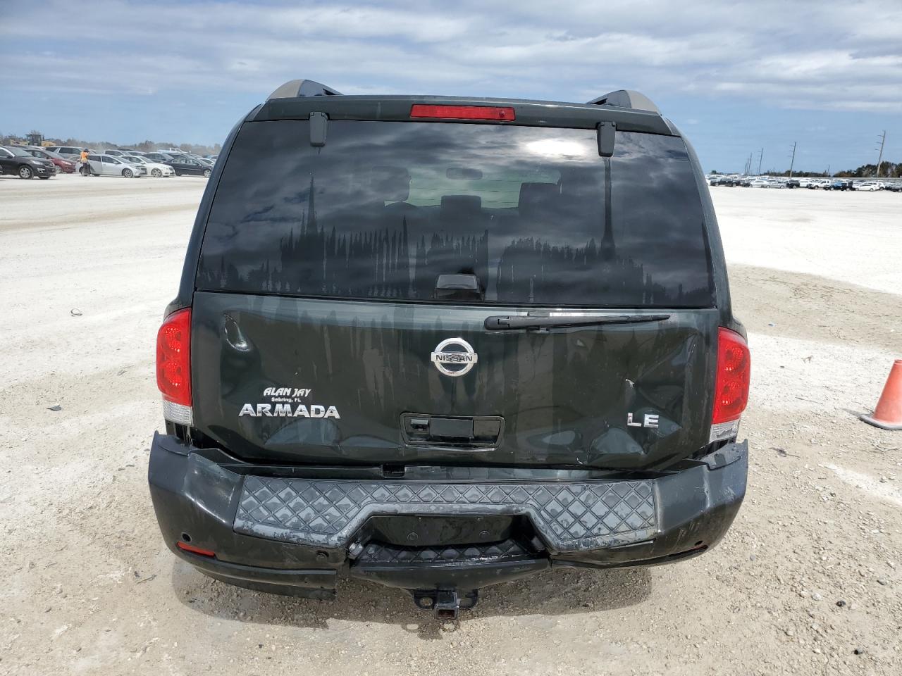 2008 Nissan Armada Se VIN: 5N1BA08D58N601315 Lot: 76237124