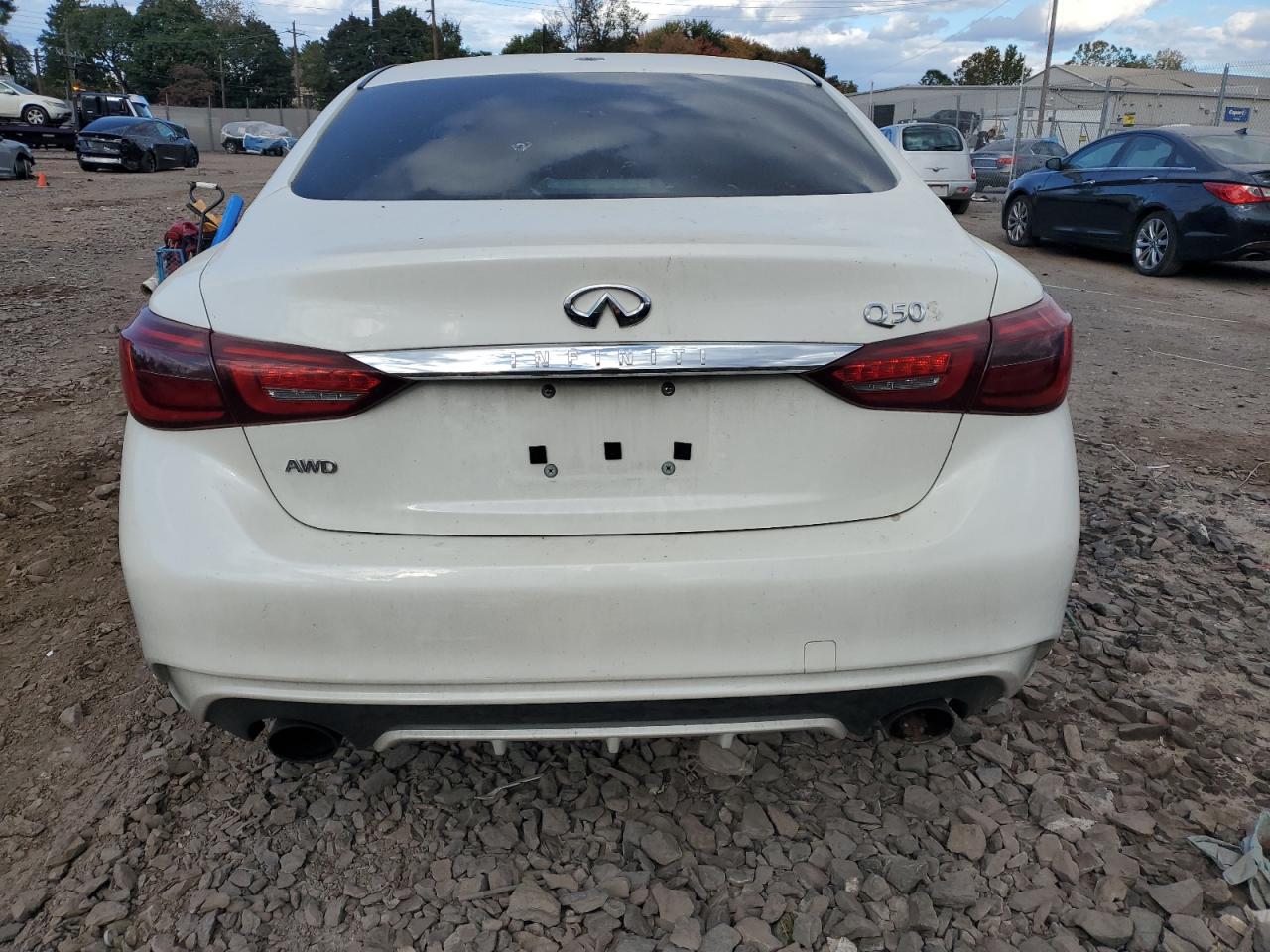 2018 Infiniti Q50 Luxe VIN: JN1EV7AR6JM438645 Lot: 76247084