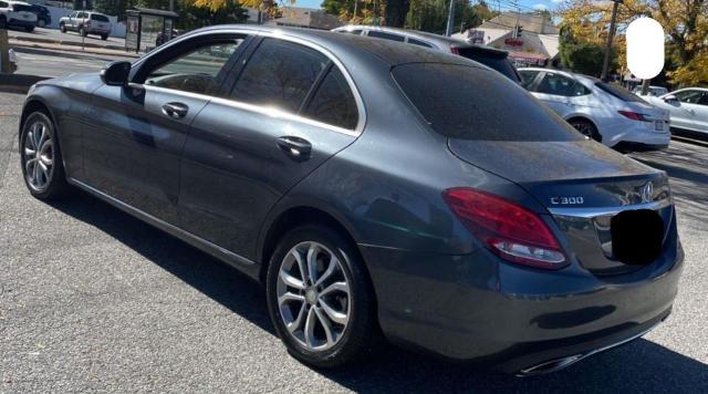 Sedans MERCEDES-BENZ C-CLASS 2015 Szary