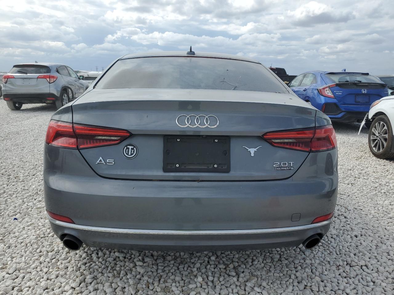 2018 Audi A5 Premium VIN: WAUNNAF54JA003363 Lot: 76783164