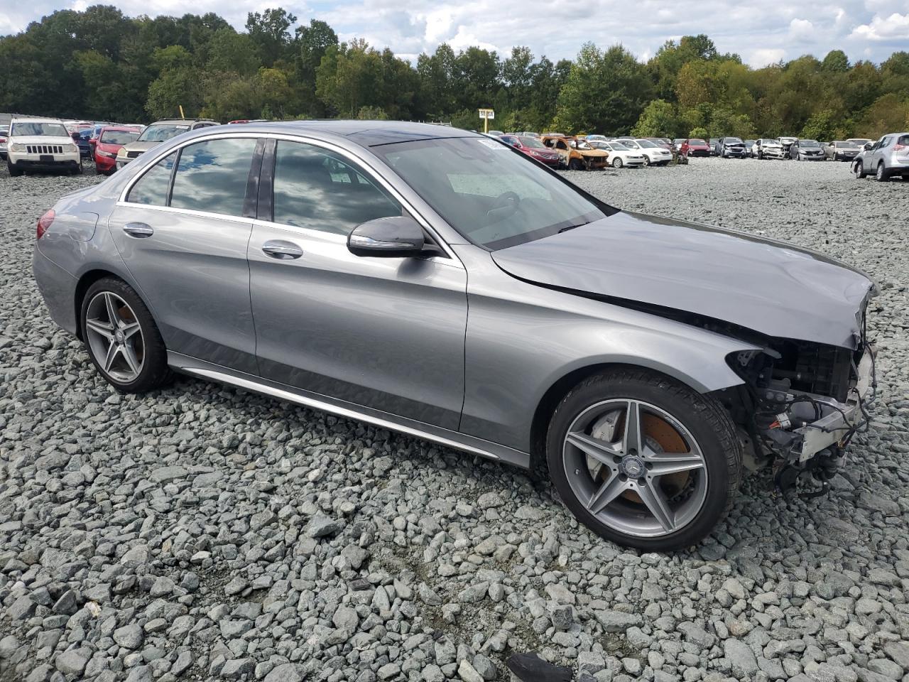 VIN 55SWF6GB1FU042897 2015 MERCEDES-BENZ C-CLASS no.4