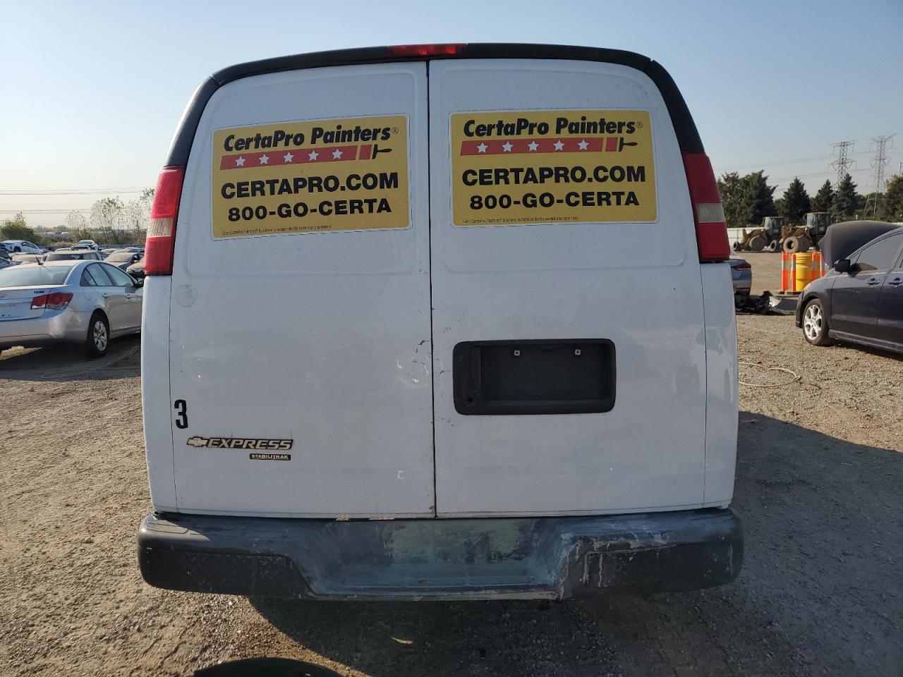 1GCZGFBA3A1166374 2010 Chevrolet Express G2500