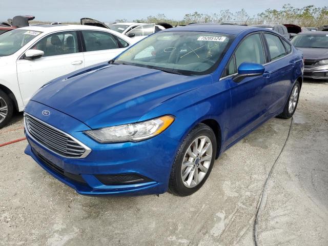 Sedans FORD FUSION 2017 Granatowy