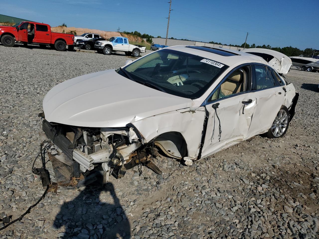 2014 Lincoln Mkz zu verkaufen in Tifton, GA - Rollover