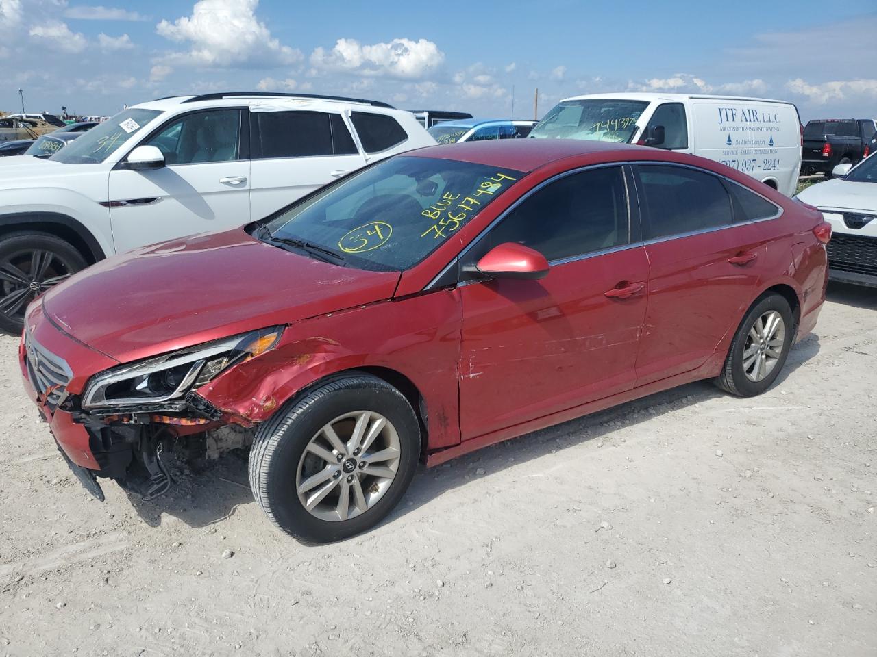 VIN 5NPE24AF1HH526503 2017 HYUNDAI SONATA no.1