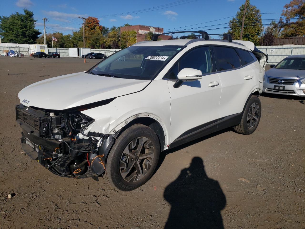 2023 Kia Sportage Ex VIN: KNDPVCAG5P7084640 Lot: 75627734