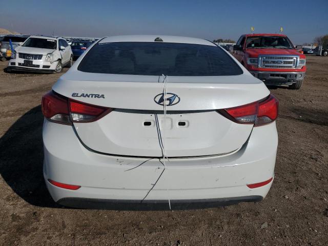  HYUNDAI ELANTRA 2016 Белый