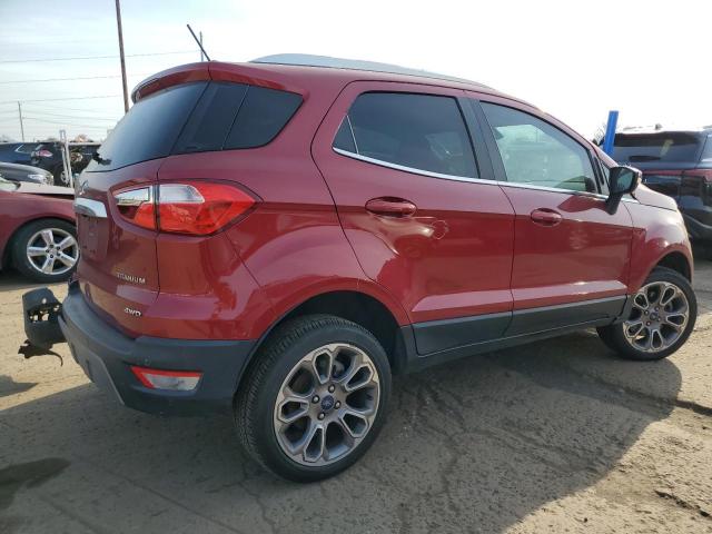  FORD ECOSPORT 2018 Red