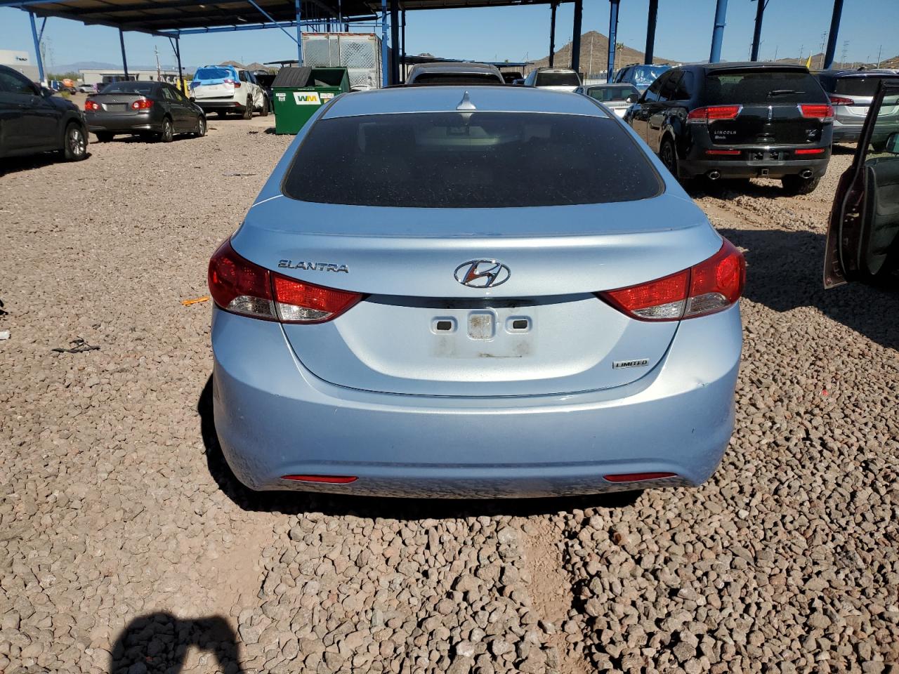 VIN KMHDH4AE5DU677776 2013 HYUNDAI ELANTRA no.6