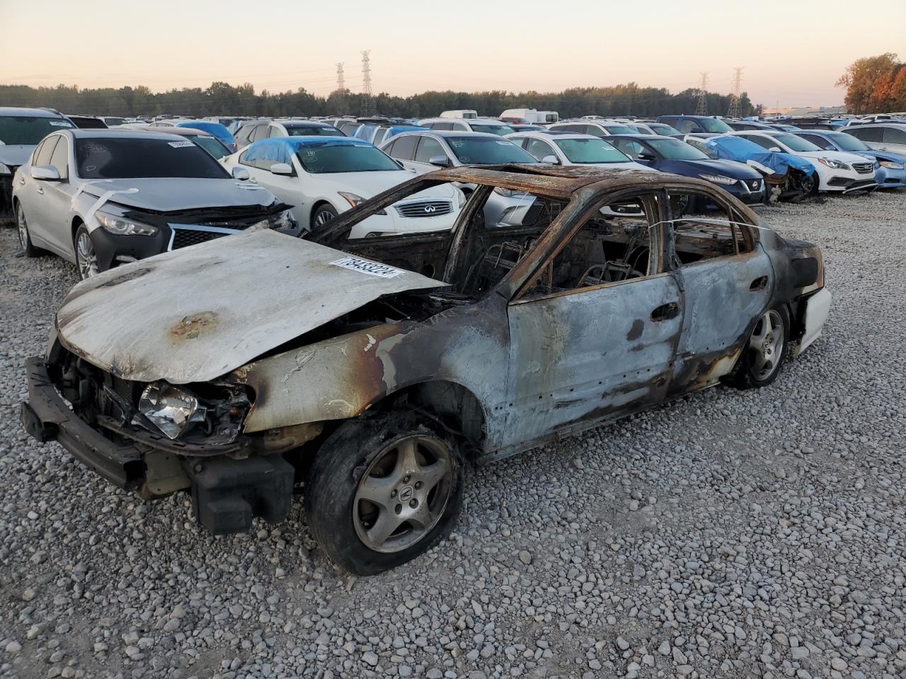 2003 Acura 3.2Tl en Venta en Memphis, TN - Burn