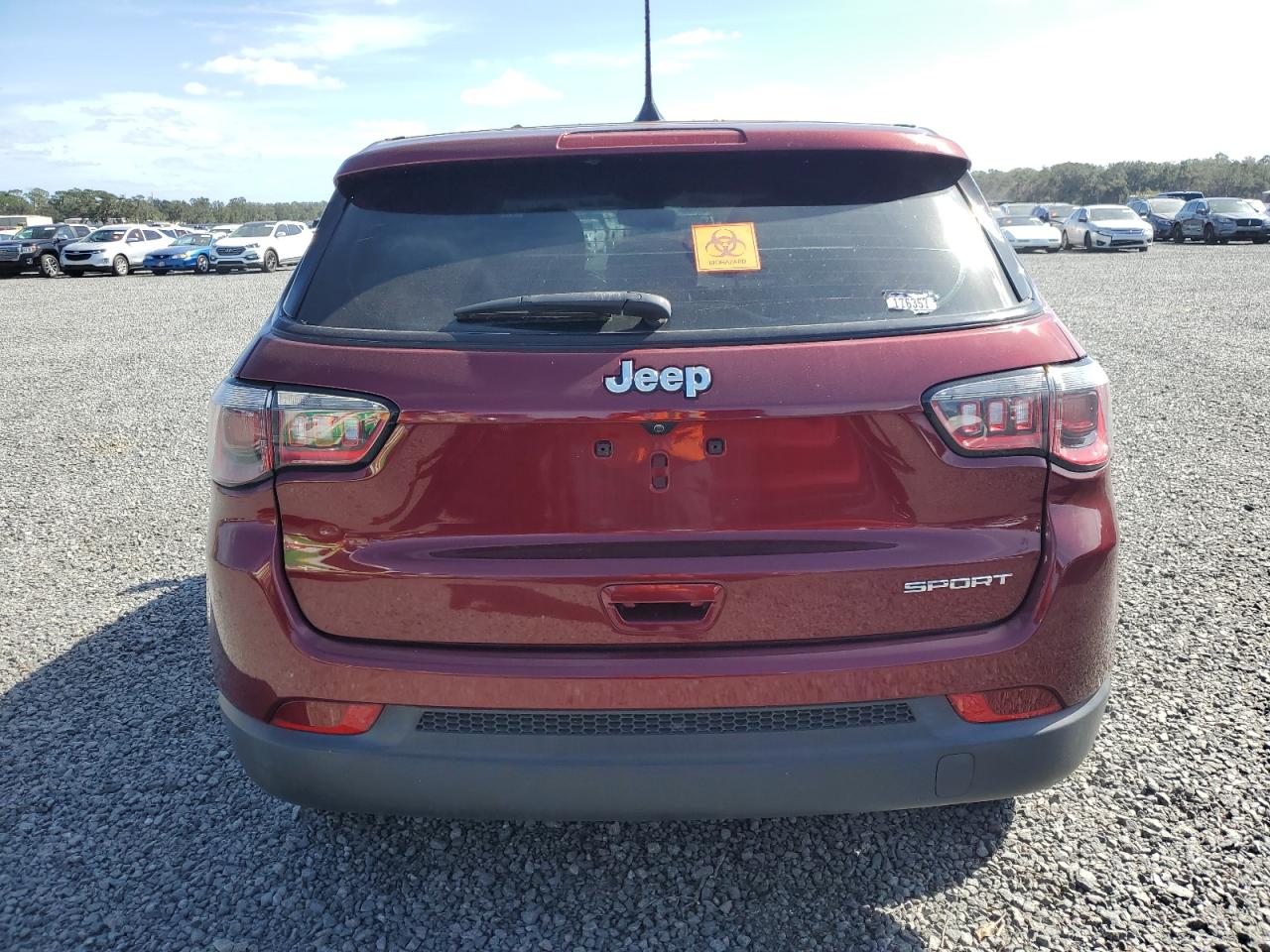 2020 Jeep Compass Sport VIN: 3C4NJCAB2LT199001 Lot: 76671644