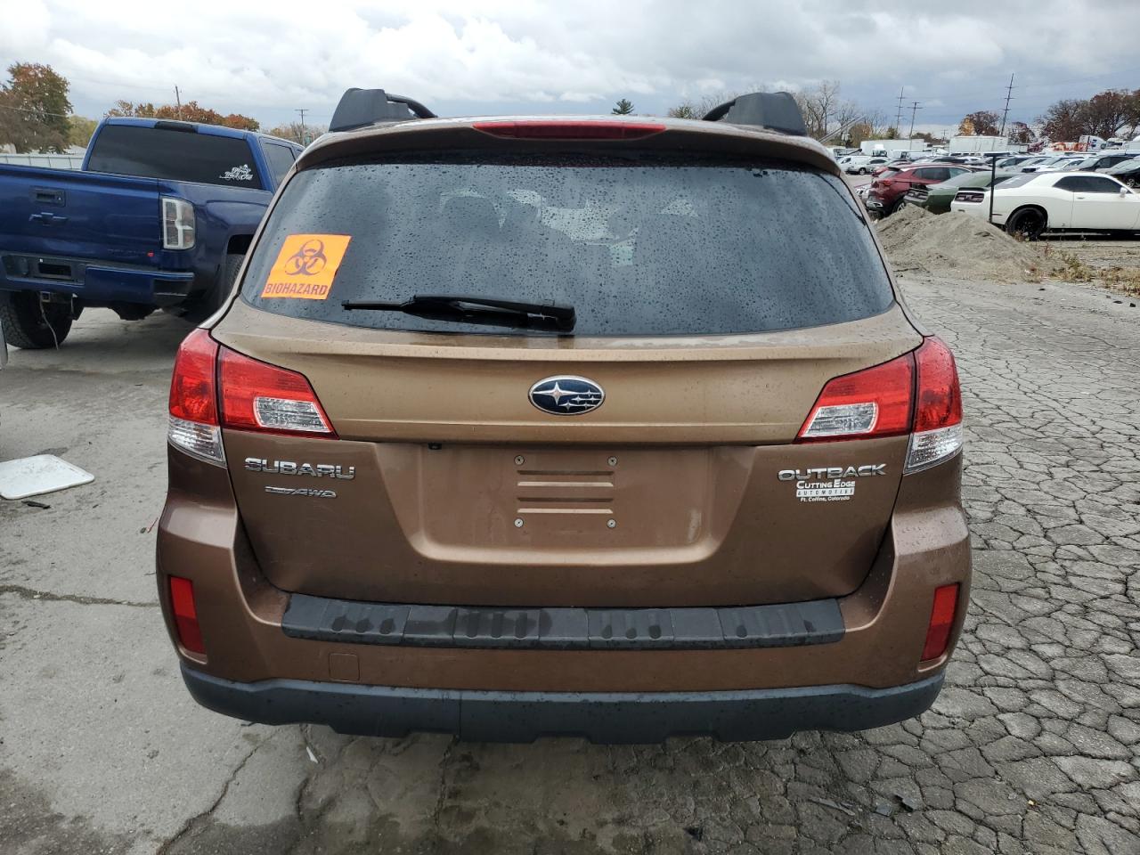 2012 Subaru Outback 2.5I Premium VIN: 4S4BRCGC7C3203885 Lot: 78601364