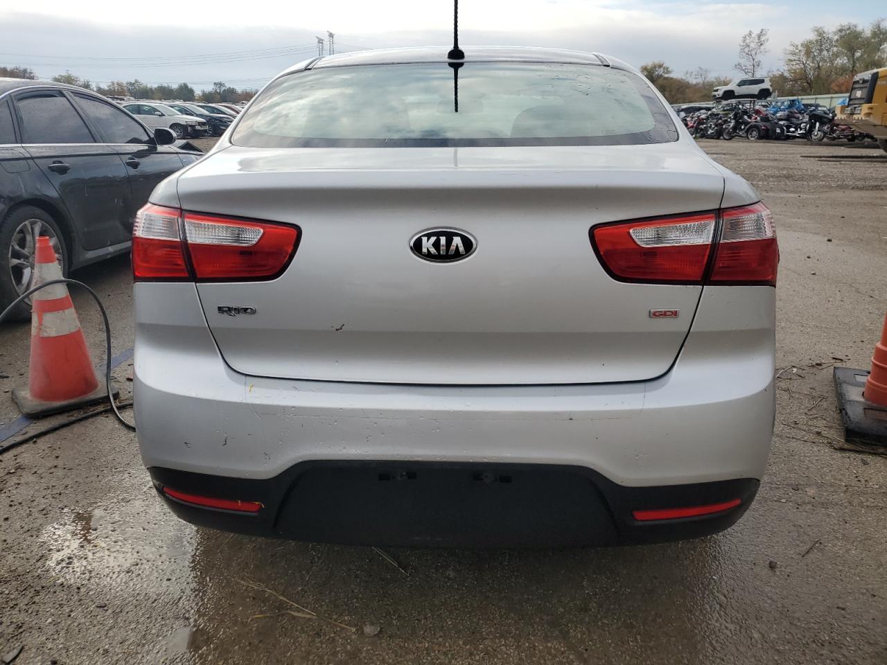 2014 Kia Rio Lx VIN: KNADM4A36E6376239 Lot: 77815604