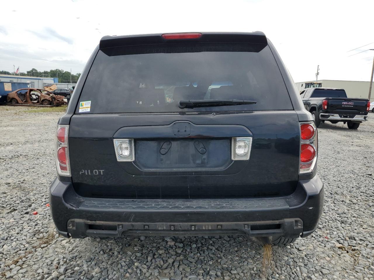 5FNYF28516B037193 2006 Honda Pilot Ex