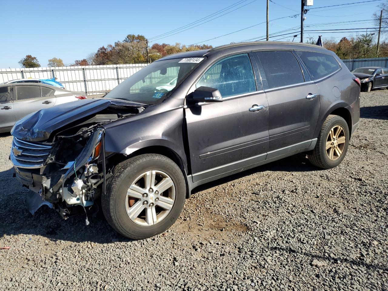 2013 Chevrolet Traverse Lt იყიდება Hillsborough-ში, NJ - Front End