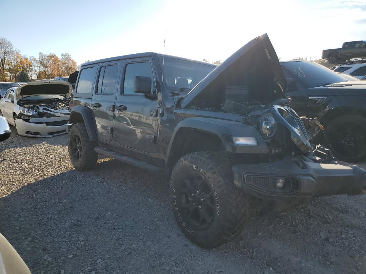 2021 Jeep Wrangler Unlimited Sport VIN: 1C4HJXDN7MW599321 Lot: 76731504