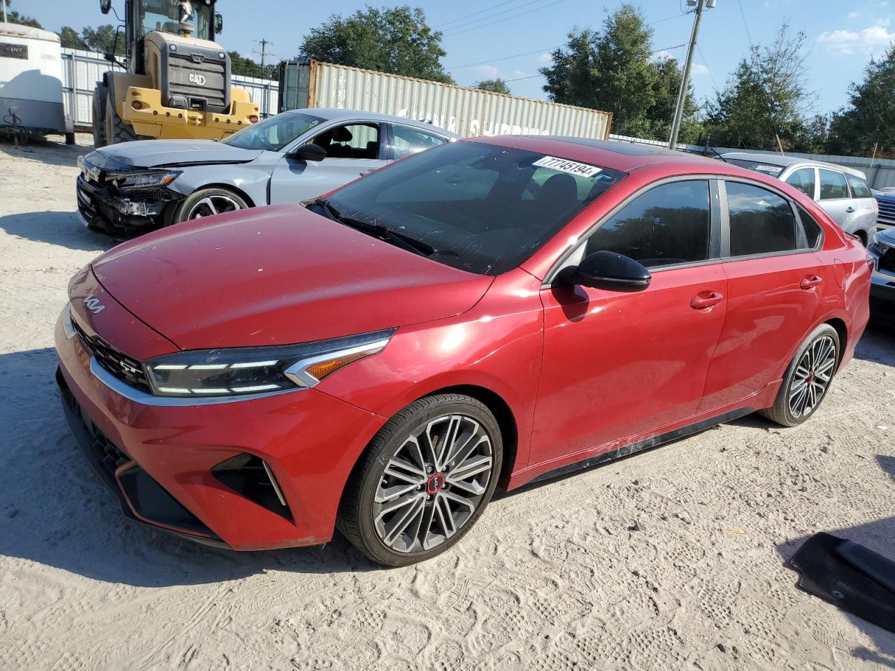 2022 Kia Forte Gt VIN: 3KPF44AC9NE442756 Lot: 77745194