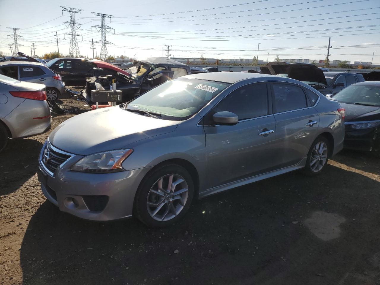 2013 Nissan Sentra S VIN: 3N1AB7AP8DL798875 Lot: 77580764