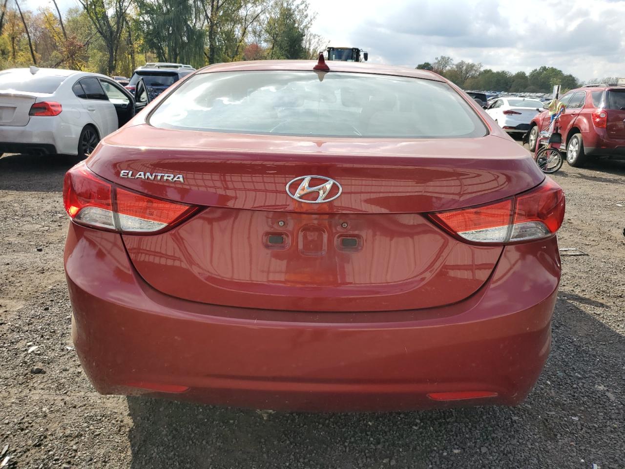 KMHDH4AE1CU438711 2012 Hyundai Elantra Gls