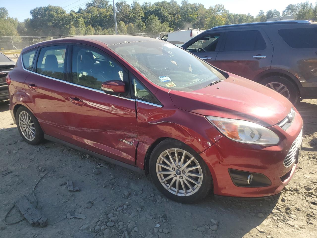 VIN 1FADP5BU2DL551406 2013 FORD CMAX no.4