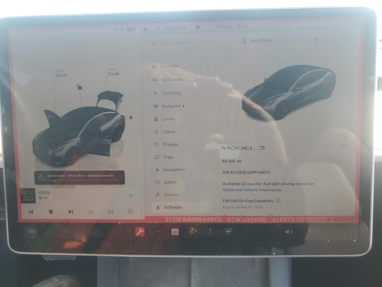 5YJ3E1EA0PF449115 2023 Tesla Model 3