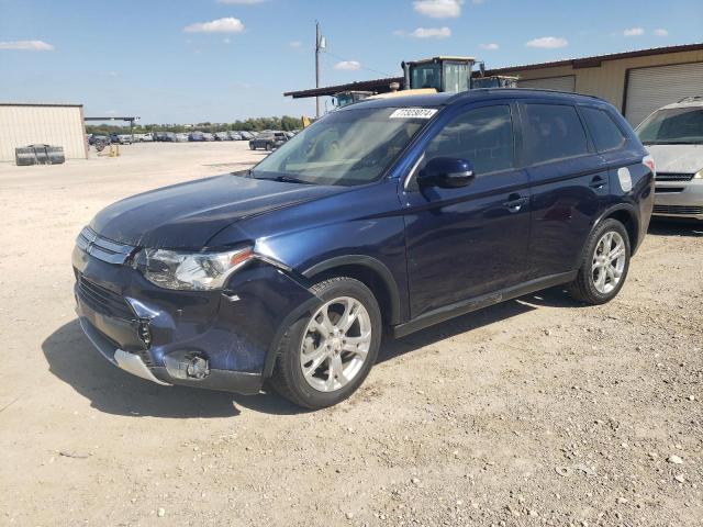  MITSUBISHI OUTLANDER 2015 Синий