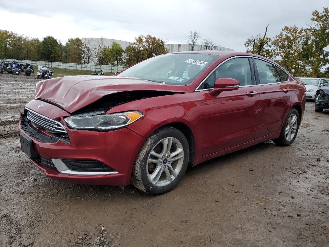 3FA6P0HD4JR237742 2018 FORD FUSION - Image 1