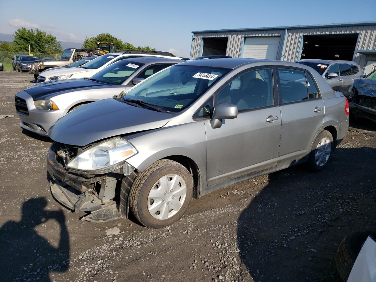 2010 Nissan Versa S VIN: 3N1BC1AP1AL380782 Lot: 74758424