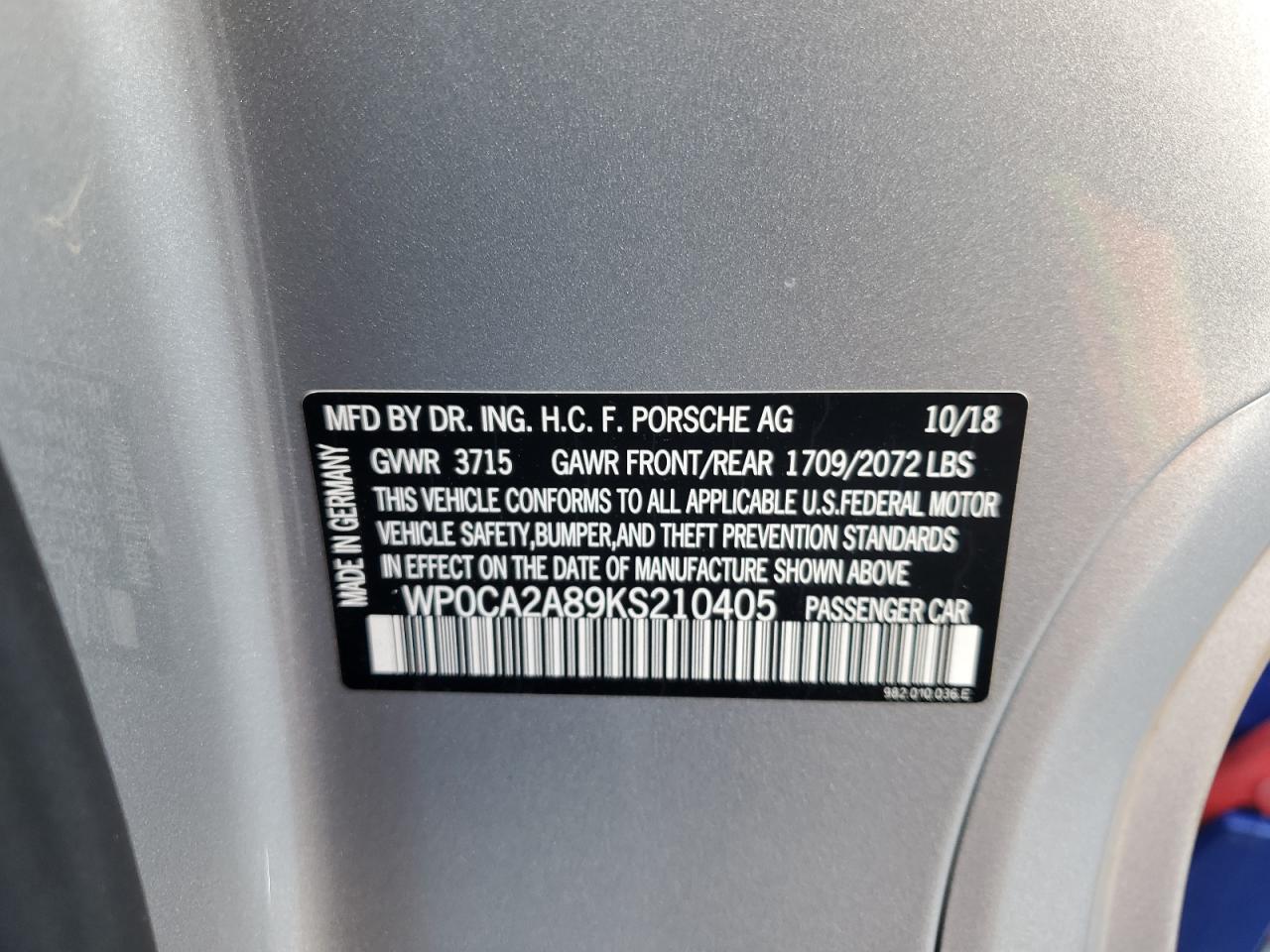 2019 Porsche Boxster - Image 12
