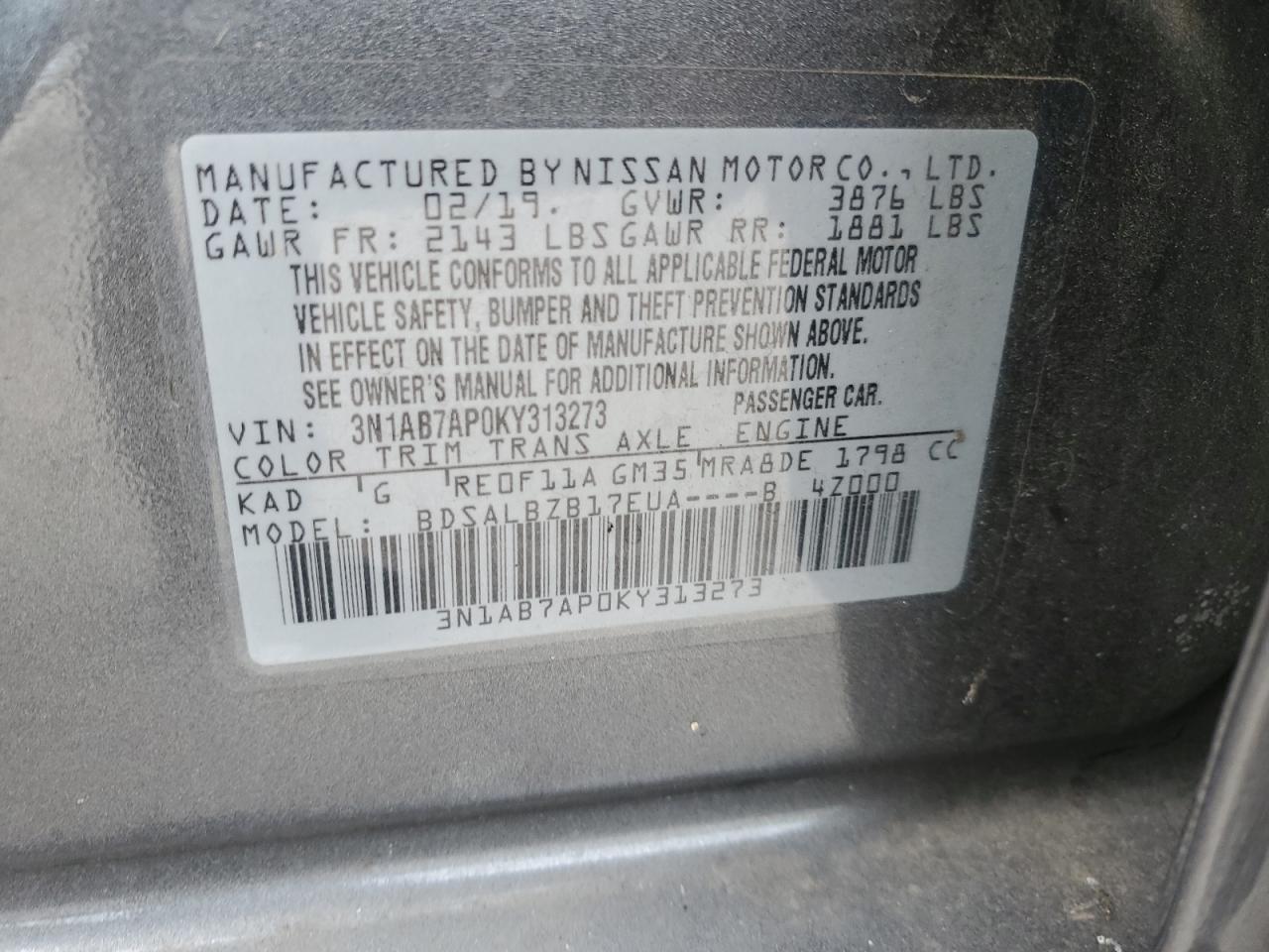 2019 Nissan Sentra - Image 14