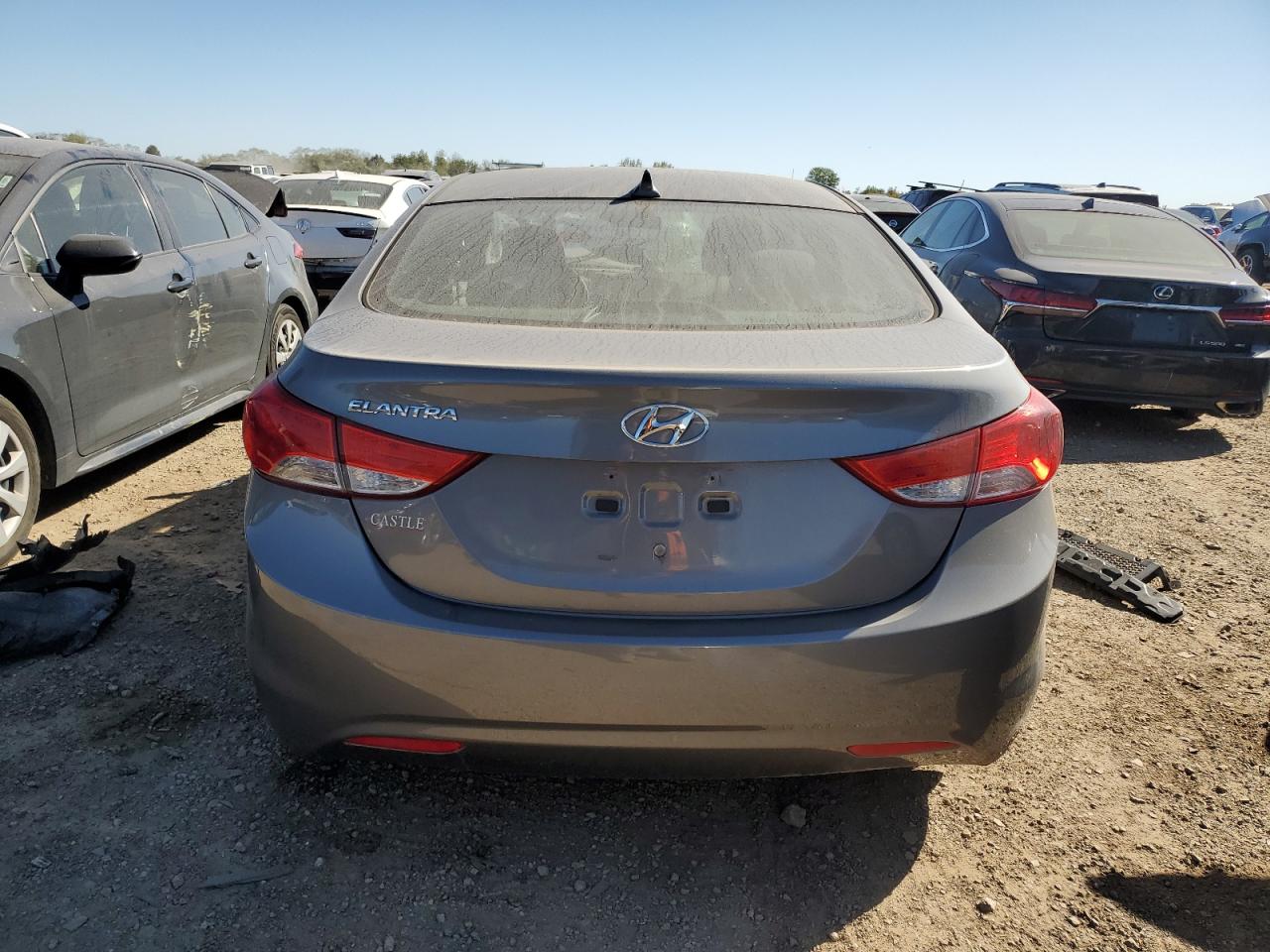 2013 Hyundai Elantra Gls VIN: 5NPDH4AE1DH412335 Lot: 74280574