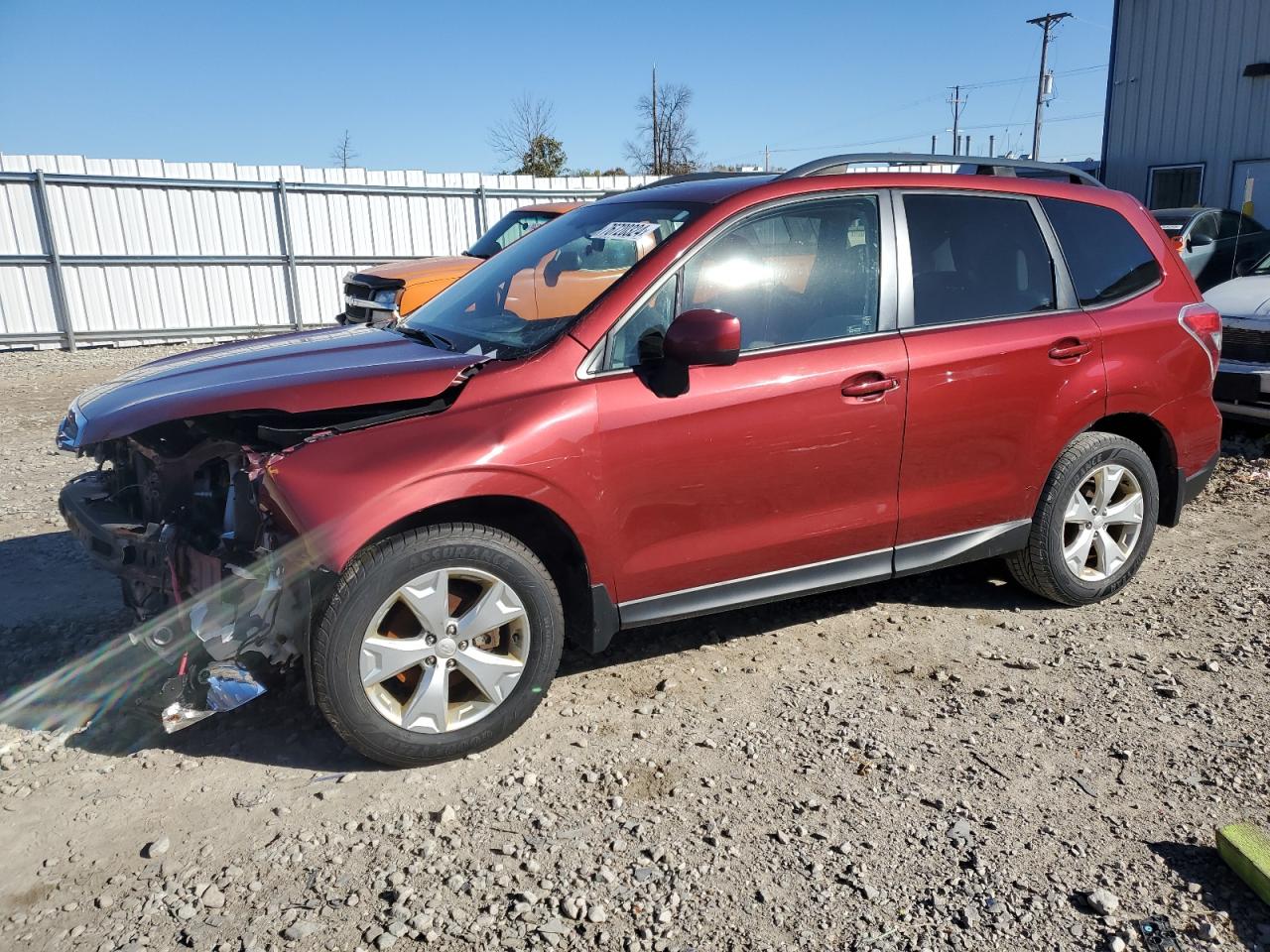 2015 Subaru Forester 2.5I Premium VIN: JF2SJADC1FH453247 Lot: 76720324