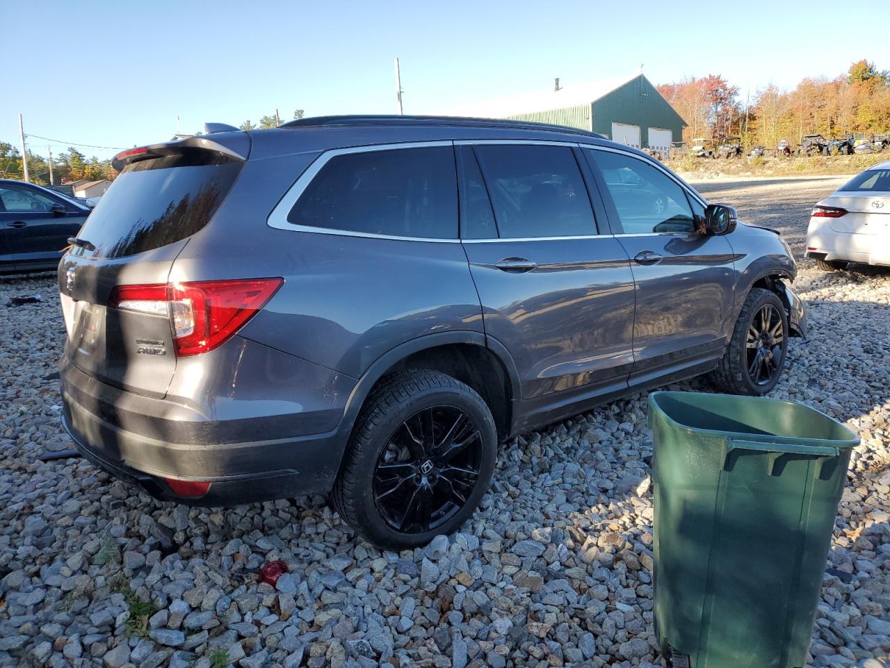 2022 Honda Pilot Se VIN: 5FNYF6H25NB056308 Lot: 74975014