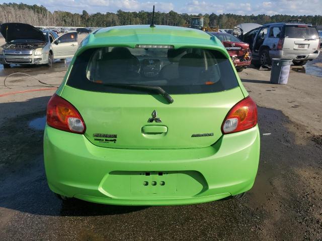  MITSUBISHI MIRAGE 2015 Зелений