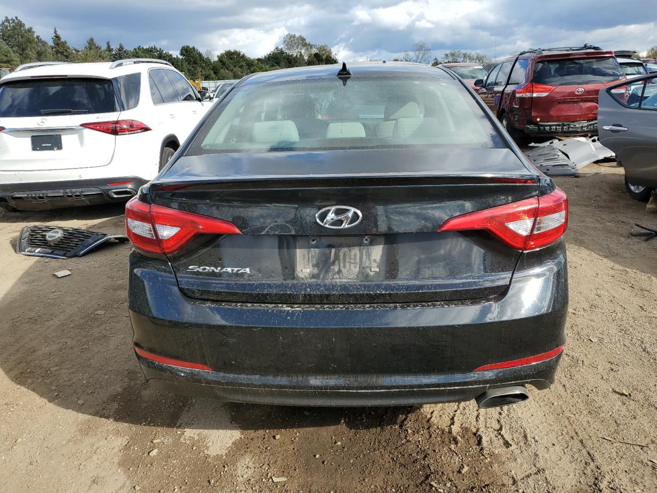 2017 Hyundai Sonata Se VIN: 5NPE24AFXHH496840 Lot: 75740094