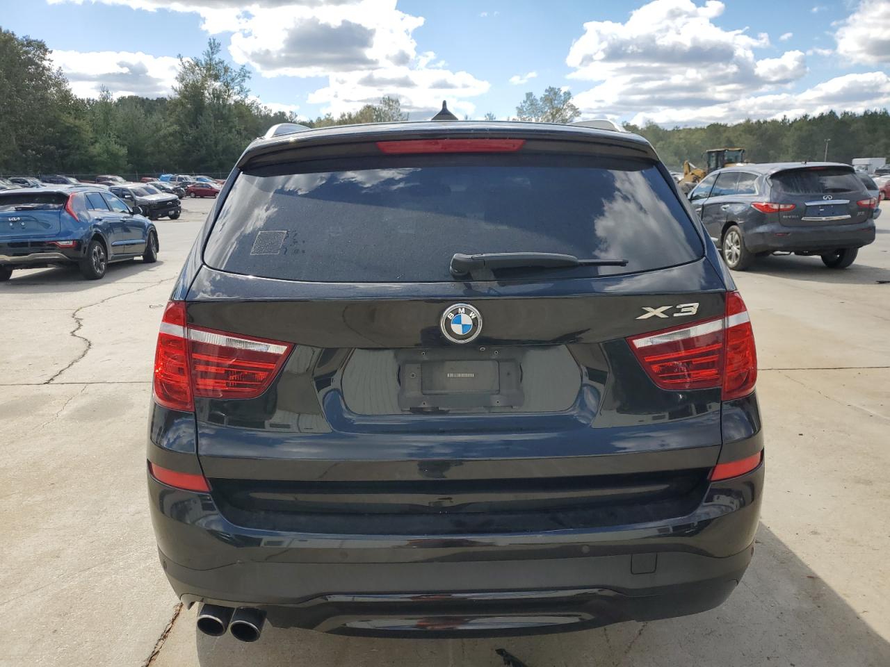 2017 BMW X3 xDrive28I VIN: 5UXWX9C5XH0D97778 Lot: 75510484