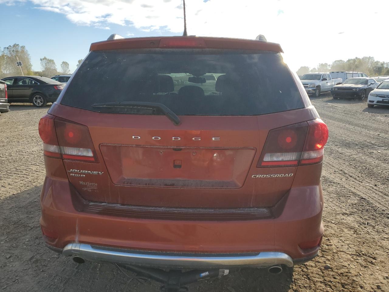 2014 Dodge Journey Crossroad VIN: 3C4PDDGG3ET316077 Lot: 75207754