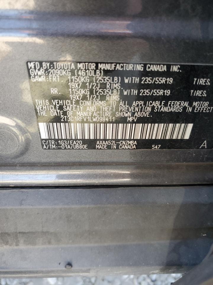 5T5C1RAV1LW098471 2020 Toyota Rav4