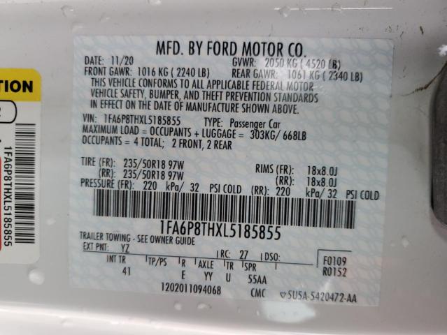 1FA6P8THXL5185855 Ford All Models MUSTANG 13