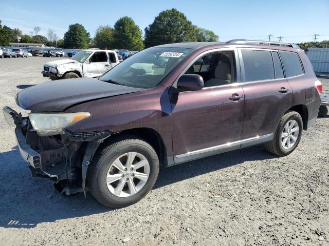  TOYOTA HIGHLANDER 2012 Бургунди