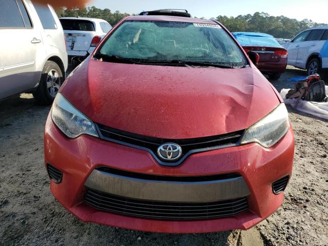  TOYOTA COROLLA 2016 Red