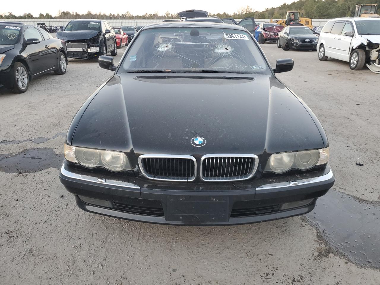 2001 BMW 740 Il VIN: WBAGH83481DP27673 Lot: 75961134