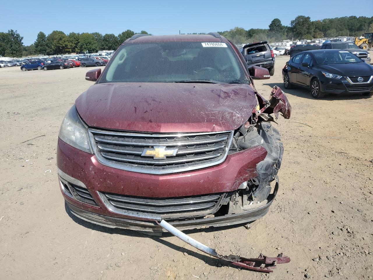 2016 Chevrolet Traverse Ltz VIN: 1GNKVJKD5GJ274256 Lot: 74780604