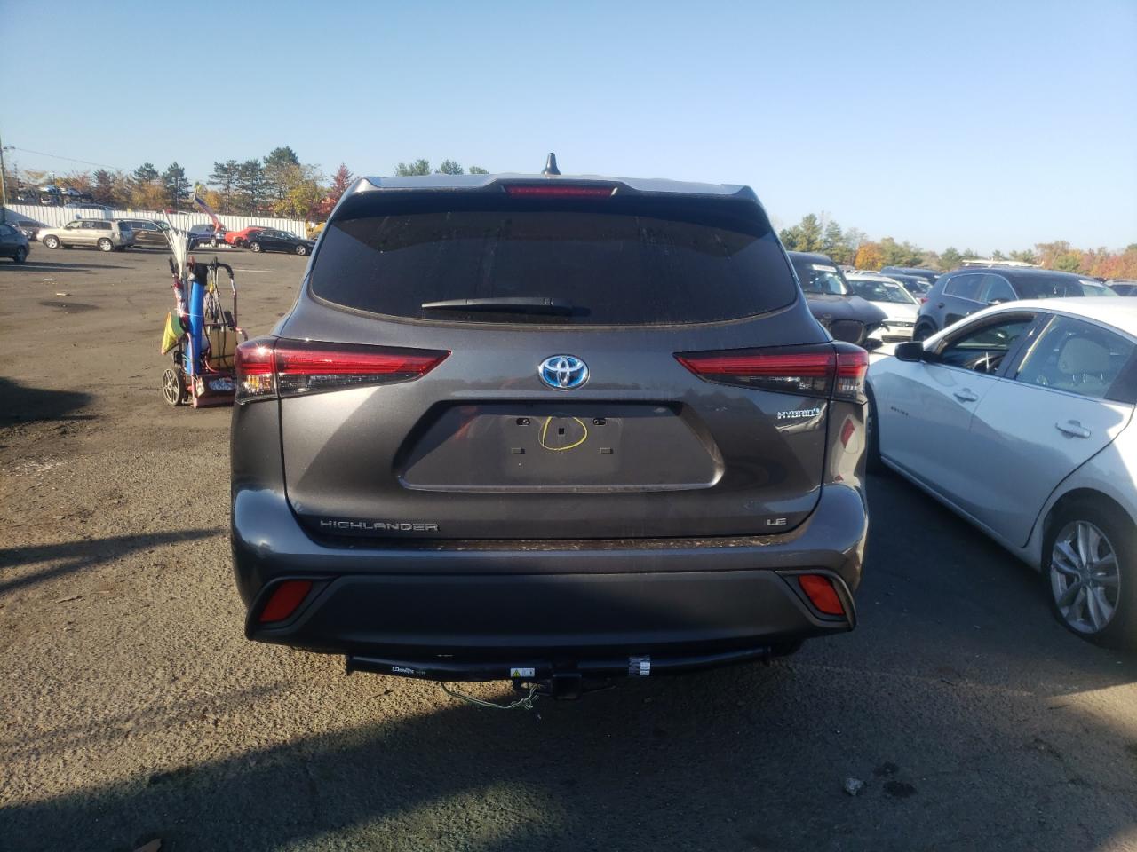 2023 Toyota Highlander Hybrid Le VIN: 5TDBBRCH8PS110150 Lot: 76979404