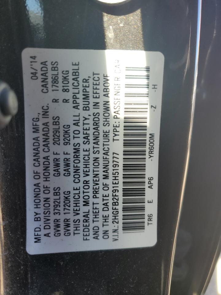 2014 Honda Civic - Image 13