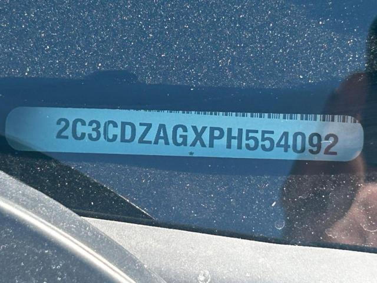 2C3CDZAGXPH554092 2023 Dodge Challenger Sxt