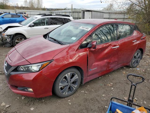 2018 Nissan Leaf S en Venta en Arlington, WA - Side