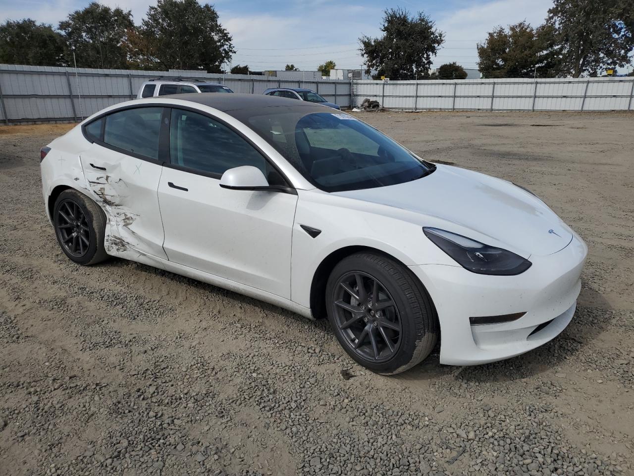 VIN 5YJ3E1EB0MF150342 2021 TESLA MODEL 3 no.4