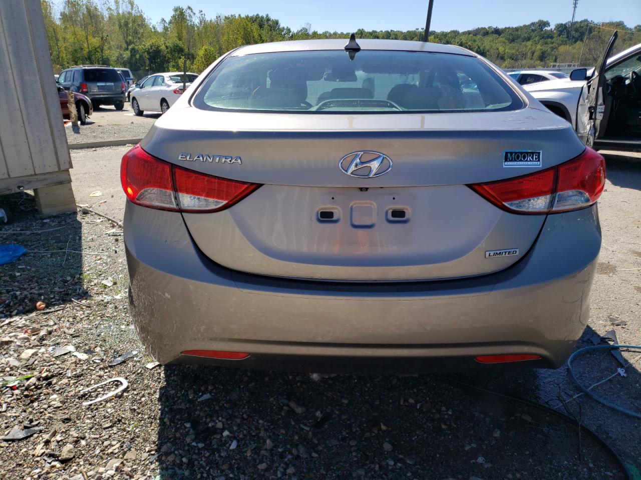 2012 Hyundai Elantra Gls VIN: 5NPDH4AE2CH151375 Lot: 73535064