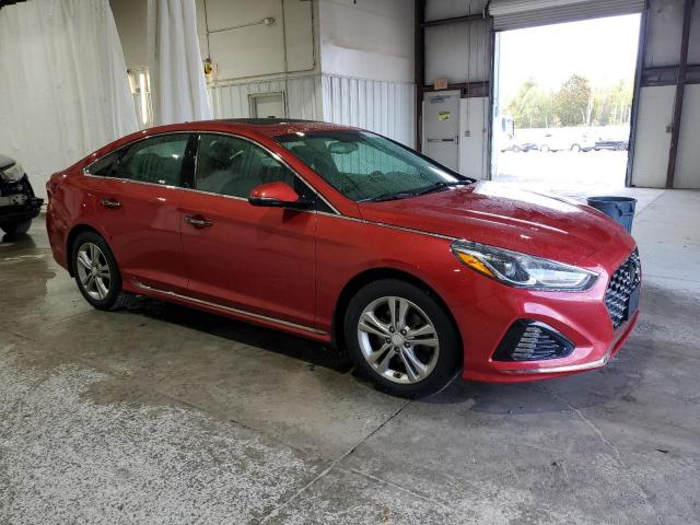  HYUNDAI SONATA 2019 Червоний